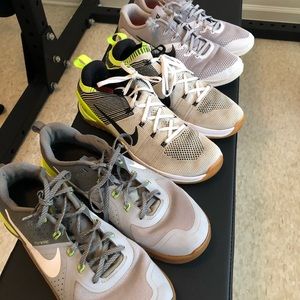 All 3 pairs of Nike Metcons